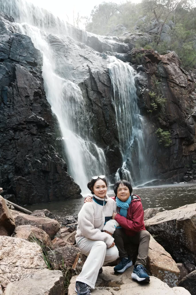 Bottom of Mackenzie Falls Grampians