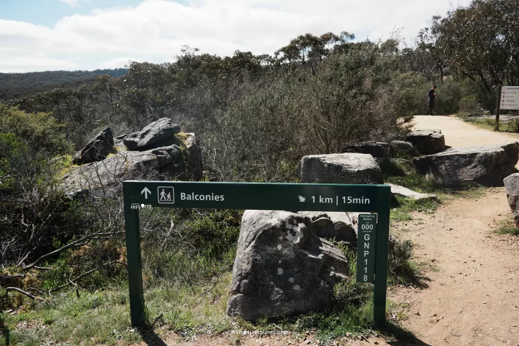 Grampians National Park The Balconies entrance