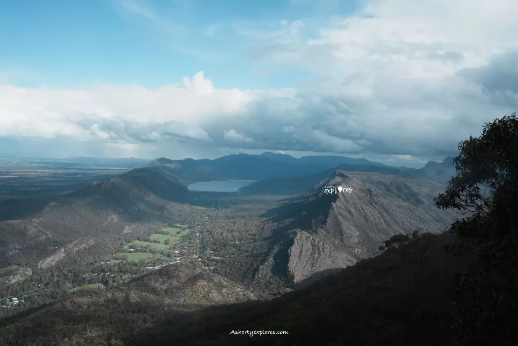 view at Boroka Lookout Grampians National Park